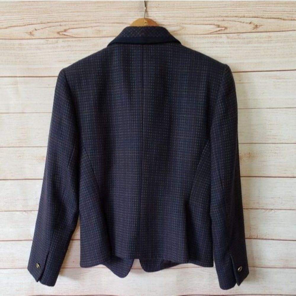 Kasper Asl 100% Wool Button Front Jacket - image 5